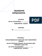 Perjanjian Kerjasama TTG Pengembangan Ukm & Ukp (ALUR PASIEN TB HIV ANC TERPADU & PTM