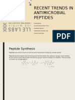 Recent Trends in Antimicrobial Peptides
