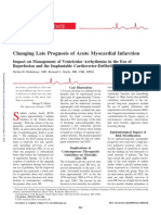 Linician Pdate: Changing Late Prognosis of Acute Myocardial Infarction