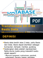 Transformasi Database