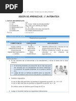 Sesion de Ecuaciones Con Una Incognita