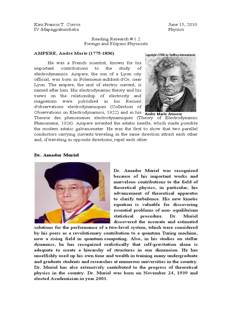 Filipino and Foreign Scientist PDF