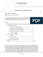 Evaluación FOCO - Pizarro