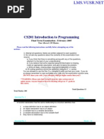 CS201 FinalTerm 17