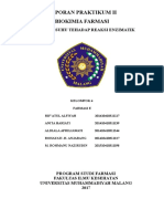 Laporan Praktikum II Biokimia