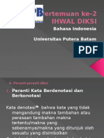 Pertemuan 2 - Ihwal Diksi