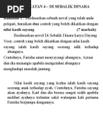 Novel Komsas T4 Di Sebalik Dinara