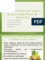 Aula 3 - Microbiologia Frutas, Carnes e Pescados