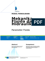 MEKANIKA FLUIDA - Modul Ke-1