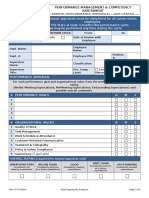 Performance Management & Competency Assessment Annual Performance Appraisal - Spa Career