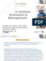 Pediatric Asthma Evaluation & Management