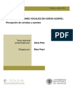 Algo Sobre Canto Gospel PDF