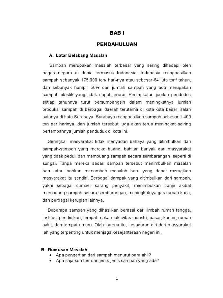 Potensi Sampah Menjadi Listrik Di Sby