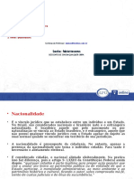 Nacionalidade Direitos Políticos Poder Judiciário e Funções