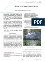 Applicability of Porous Pavement: Parmar Manisha Laxmanbhai, Dr. A.M. Jain