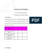 Assessmentstrategies