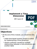 Implement A Time Dimension