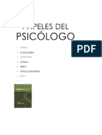   Papeles del Psicólogo, 2003. Vol.24(85). Serafín