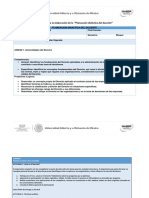 Planeación Didáctica - Unidad 1