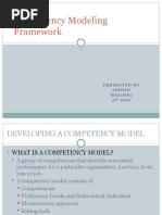 Competency Modeling Framework