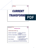 Selection and Designing of CT & PT