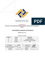 OPER PR 043 Proced Transporte de Materiales Rev 04 PDF