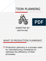 Production PLANNING
