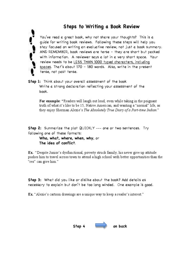 independent reading project steps to writing a book review Fiction