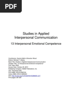 13 Interpersonal Emotional Competence