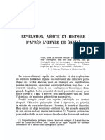 Arkoun - Révélation, Vérité Et Histoire D'après L'oeuvre de Gazâlî