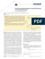 The Equilibrium Constant For Bromothymol Blue