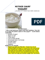 Yogurt Curd