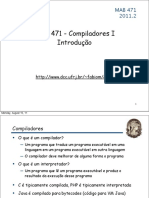 Compiladores I MAB - Introdução PDF