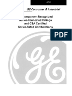 GE Series Ratings PDF