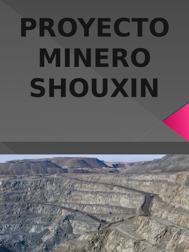 SHOUXIN1 | PDF | Minería | Ciencias de la Tierra