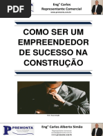 Como Ser Um Empreendedor de Sucesso Na Construção