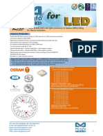 BuLED-50E-OSR LED Light Accessory To Replace MR16 Fitting For Osram Modulars