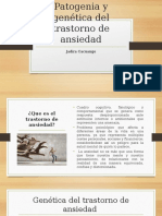 Patogenia y Genética Del Trastorno de Ansiedad