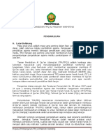 Proposal Pembangunan TPQ Al-Madinah Wami PDF