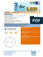 BuLED-50F-PRO LED Light Accessory To Replace MR16 Fitting For Prolihgt Modulars