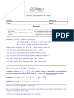 AP1 MetDet1 2016 1 Questoes