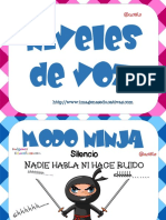 Niveles de Voz Servilletas PDF