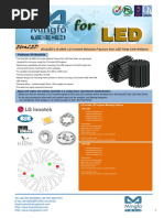 EtraLED-LG-4850 LG Innotek Modular Passive Star LED Heat Sink Φ48mm