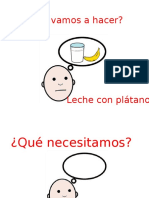 Leche Con Plátano - Anticipación