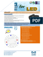 EtraLED-PHI-4880 for Philips Modular Passive Star LED Heat Sink Φ48mm