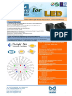 EtraLED-PRO-7080 Prolight Modular Passive Star LED Heat Sink Φ70mm