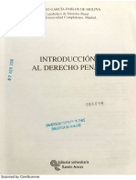 García -Pablos de Molina Introduccion Derecho Penal