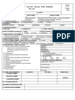 PWD ID Application Form PDF