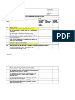 OHSAS 18001 Checklist