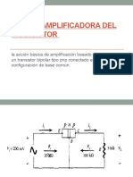 Acción Amplificadora Del Transistor Ppt1